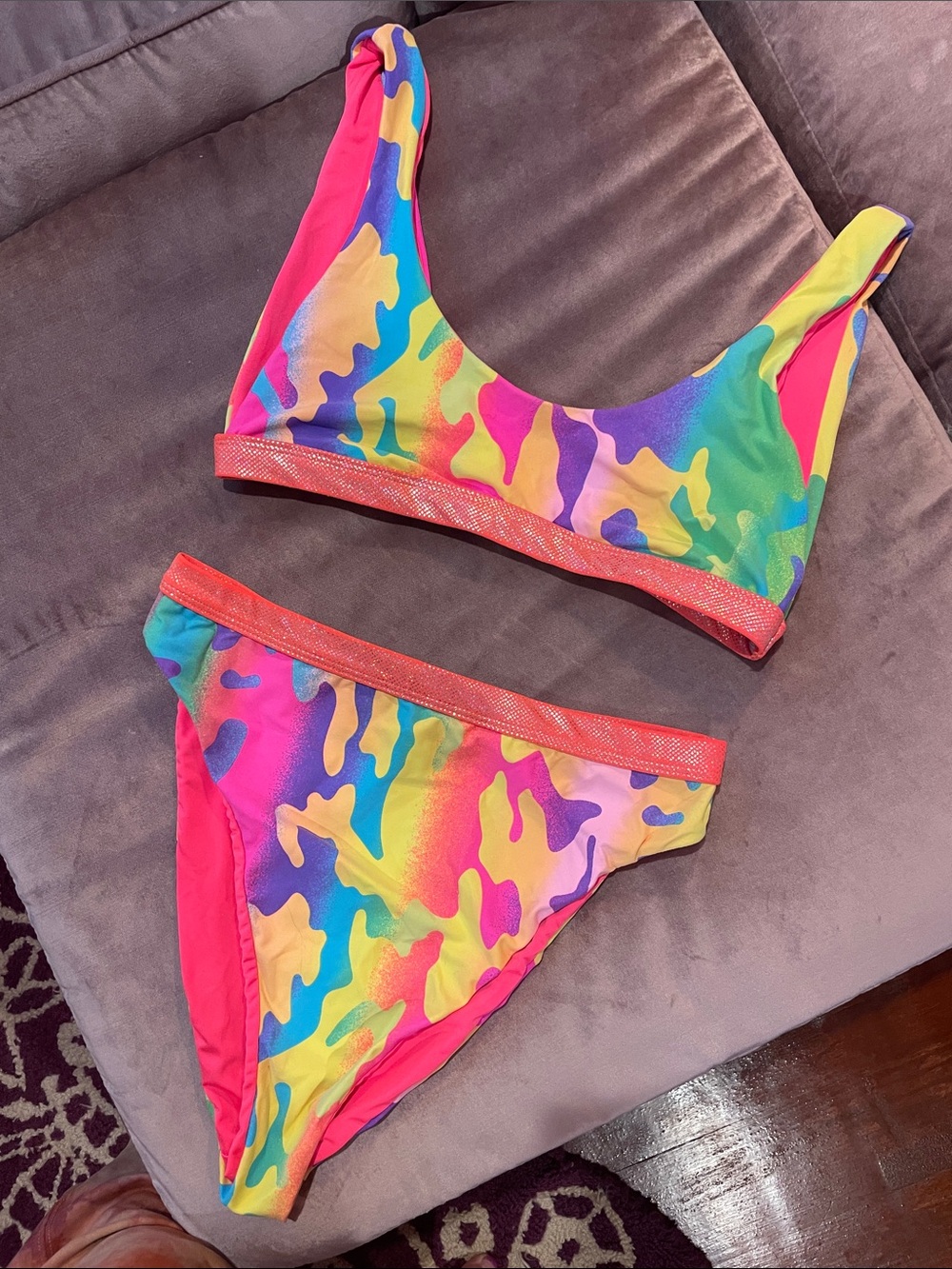Dippin Daisy’s Camo Bikini Set
